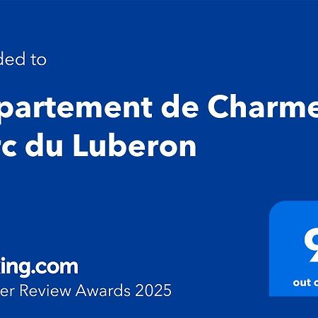 Appartement De Charme - Parc Du Luberon Кадене Екстер'єр фото
